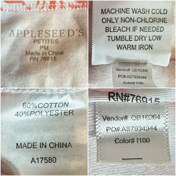 Appleseed's All Over Floral Boardwalk Knit Weekend Sun Dress Petite Medium - Picture 3 of 3